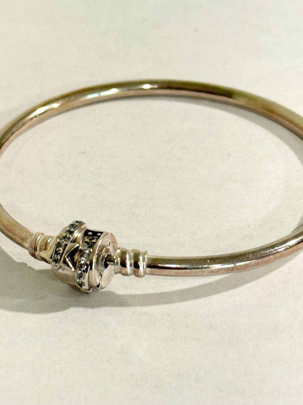 Pandora Moments Limited Edition Shooting Star Bangle Bracelet Sterling Silver - Picture 4 of 9